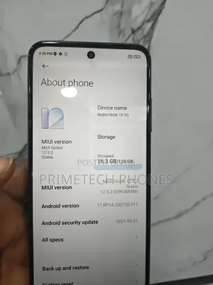 Xiaomi Redmi Note 10 5G 128 GB Black