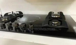 Polystar Cooking Hob – 4 Gas Burners 1 Electric Plate