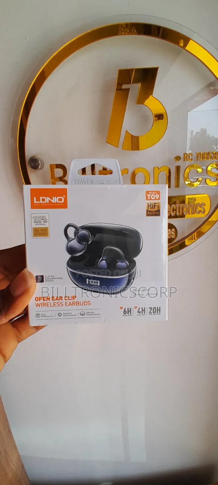 Ldnio Open Ear Clip Wireless Earbuds To9