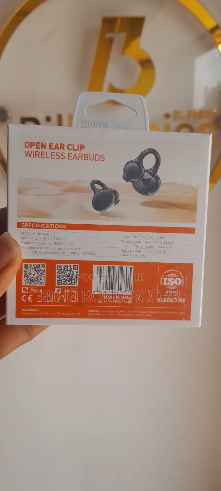 Ldnio Open Ear Clip Wireless Earbuds To9