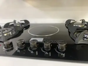 90cm Polystar Kitchen Hob – 5 Burner Setup