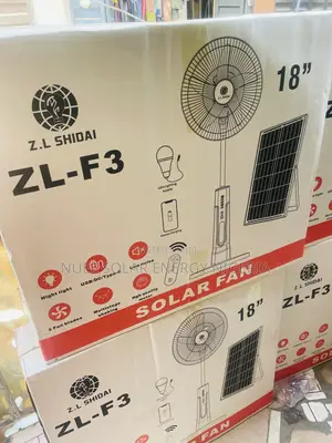 Z.L Shidai Zl-F3 18” Solar Fan