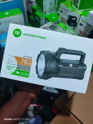 75w Dp Rechargeable Flashlight
