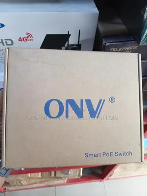 4port Fast Ethernet Poe Switch Onv-H1064pl
