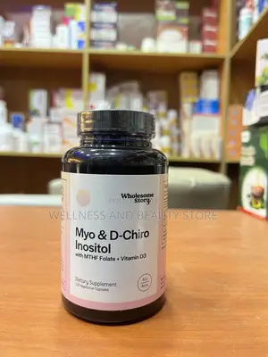 Myo Inositol and D-Chiro Inositol With MTHF Folate + Vitamin D3