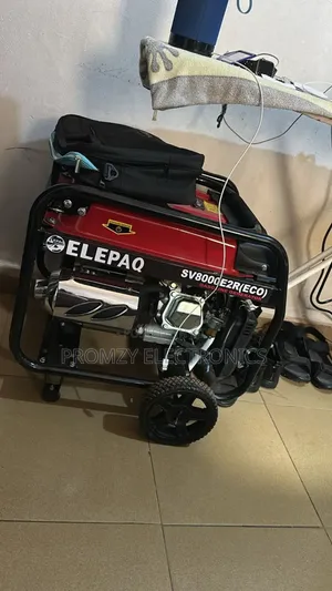 Original Elepaq Remote Control Petrol Generator 5.5kva 100% Copper Coi