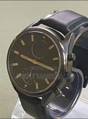 Pininfarina Black Leather 
Sport Hybrid Men's Watch