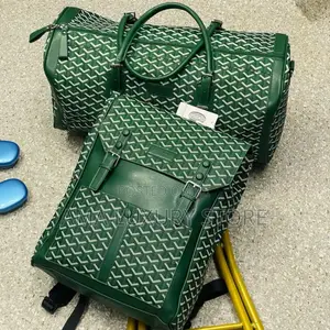 Goyard Quality Leather Duffle Bag/Bag Pack N45k Each