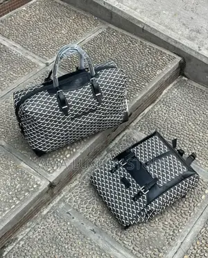 Goyard Quality Leather Duffle Bag/Bag Pack N45k Each