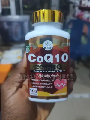 Duozi Coq10 Softgels With Shilajit, McT, and PQQ