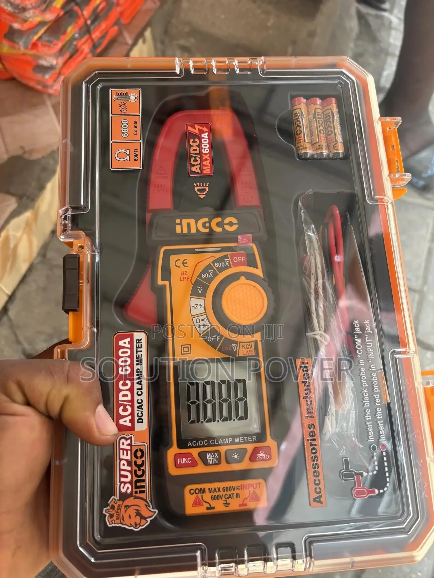 Dc/Ac Clamp Meter