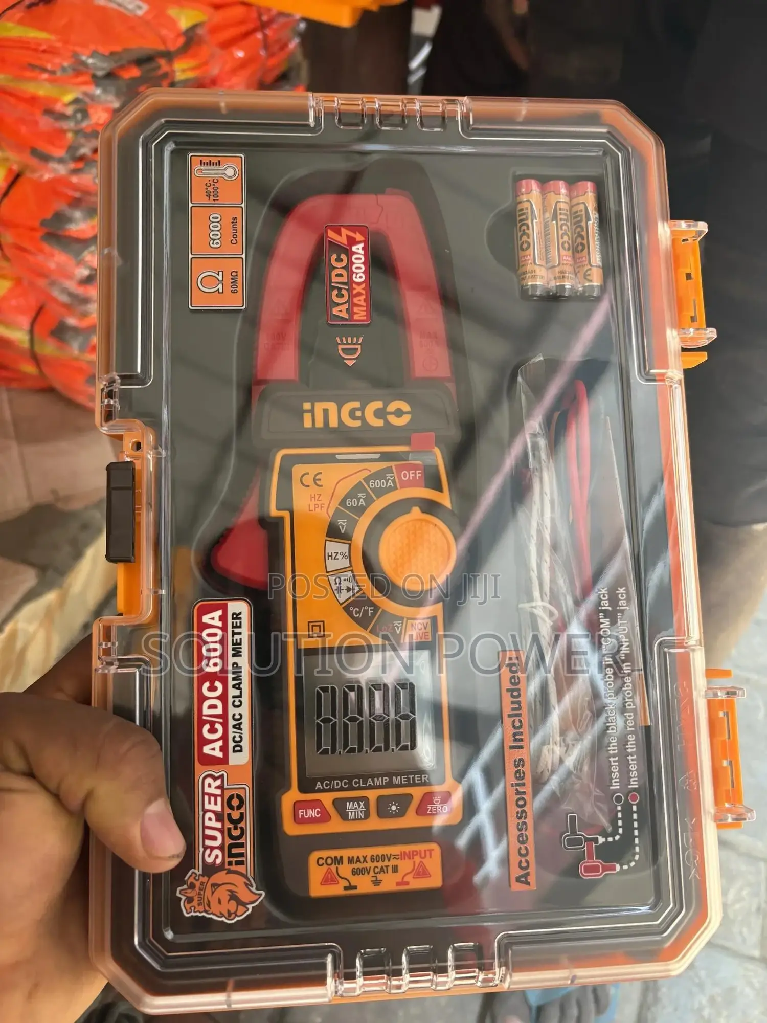 Dc/Ac Clamp Meter