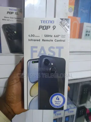 New Tecno Pop 9 128 GB Black