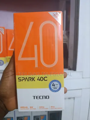 New Tecno Spark 40 128 GB Black