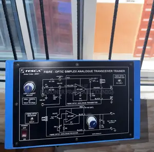 Fiber-Optic Simplex Analogue Transceiver Trainer