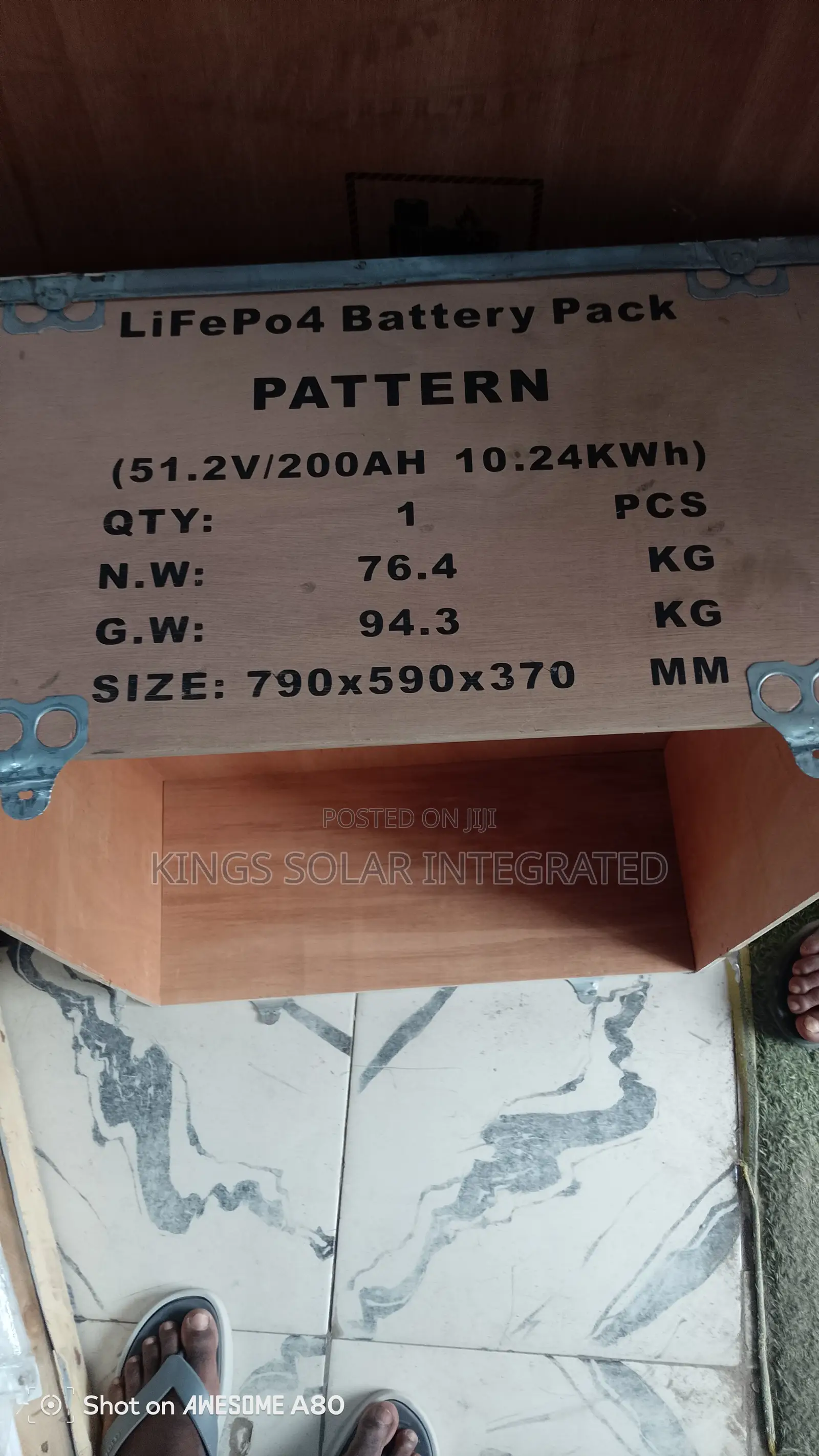 10.24kwh Pattern Lithium Battery