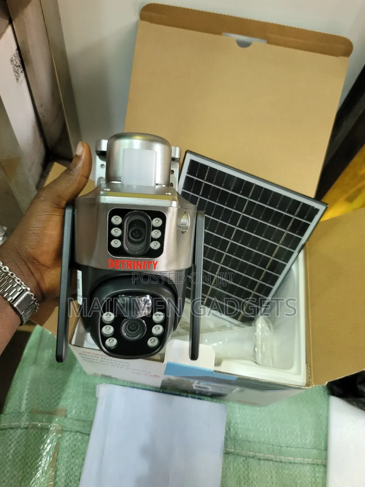 Solar Powered Smart Network Security Camera