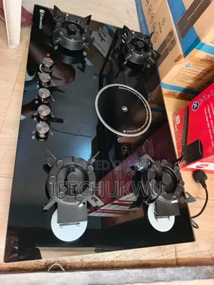 Original Quality Newcastle Built-in 4+1 Flips Up Gas Electric Cooker