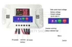 Solar Charge Controller 60a 12v 24v 36v