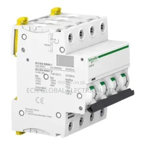 Schneider Electric 4-Pole 63a MCB Circuit Breaker