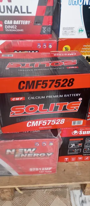 12v 75ah Solite Vehicle Batteries