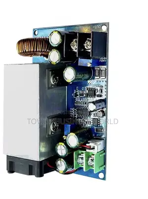 600w 25a Dc-Dc Buck Converter Module 75v Max With Adjustable With Fan
