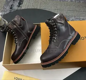 Louis Vuitton Premium Luxury Combat Boot