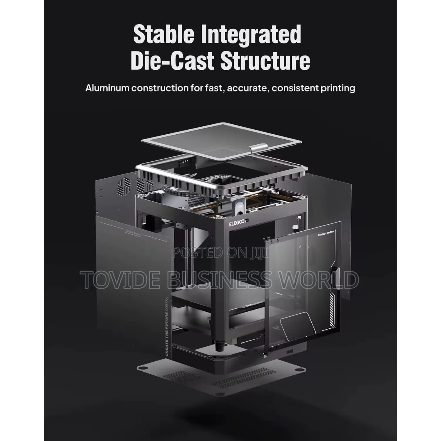 Elegoo Centauri Carbon 3d Printer – Auto Leveling Super Fast