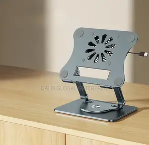 Adjustable Laptop Stand With Cooling Fan