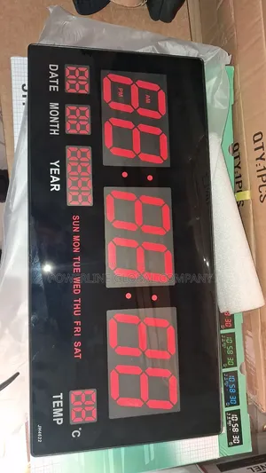 Display Digital Wall Clock for Homes/ Restaurants/ Offices / Schools