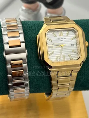 High Quality Gold Chain Watch With Bracelet