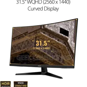 Asus Tuf Gaming Curved Monitor  32”