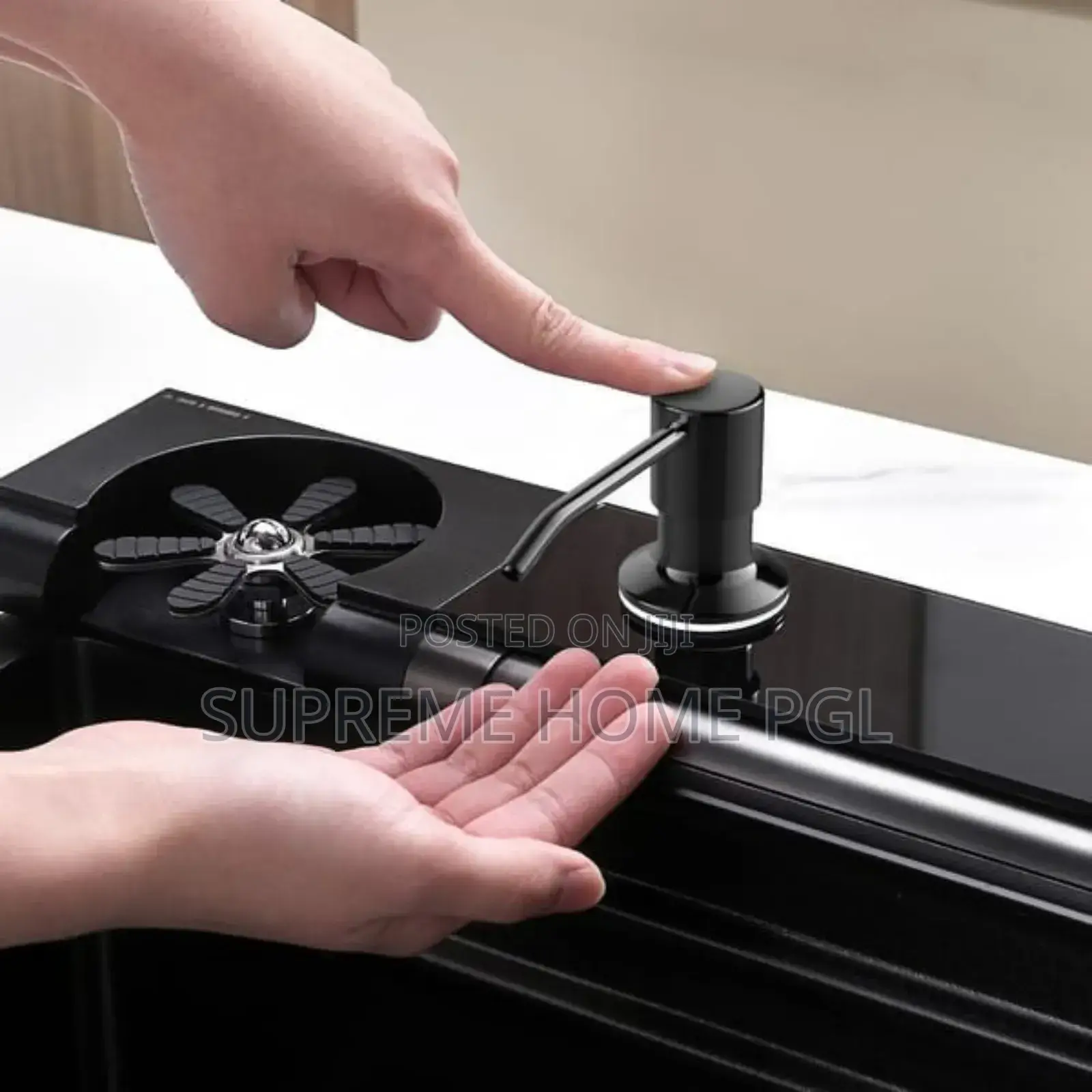 Multi-Functional Kitchen Sink With Button
