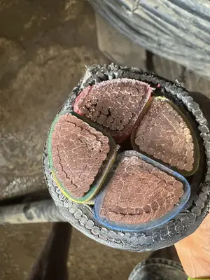 240mmx4core Xlpe/Swa/PVC Copper Armored Cable