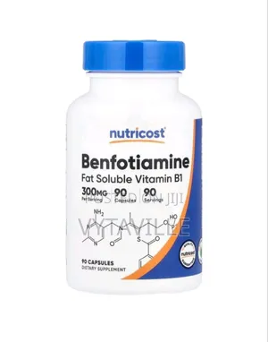 Nutricost Benfotiamine 300mg Capsules X 90