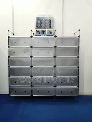 3 Layer Shoe Rack With Cover