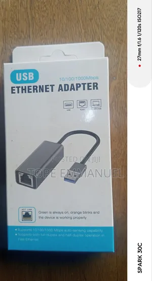 Usb Ethernet Adapter Support 1000mbps