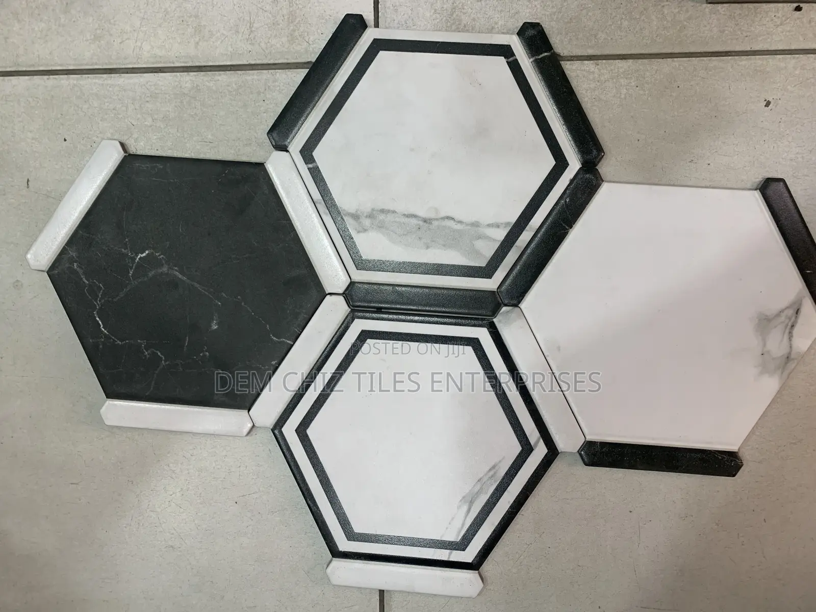 Pattern Hexagon Tiles Spain