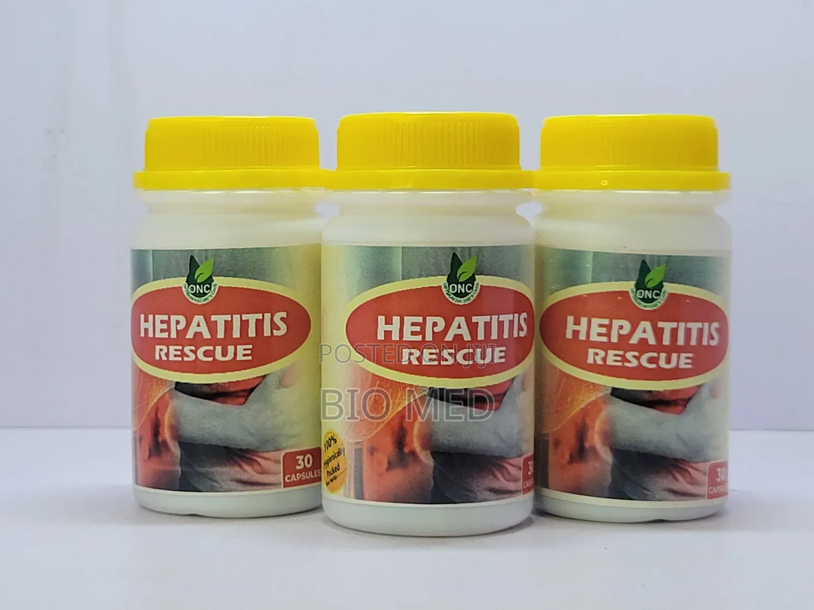 Hepatitis Rescue Herbal Capsules – Liver Support Formula