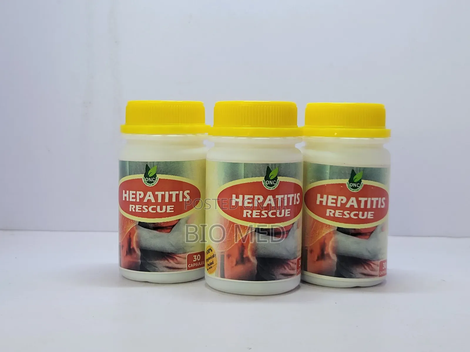Hepatitis Rescue Herbal Capsules – Liver Support Formula