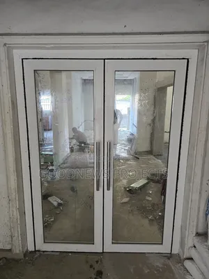 Aluminium Double Swing Door