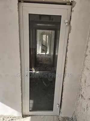 Laminated Glass Aluminium Hinged Door