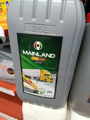 25-Liter Container of Mainland Oil Gas Co. Ltd. Deo Hd Engine Oil.