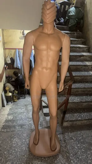 Plastic Male Spider Head Display Mannequin