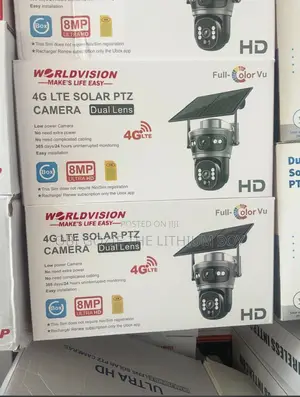 8mp World Vision Outdoor Solar Camera. Best Importer and Distributor