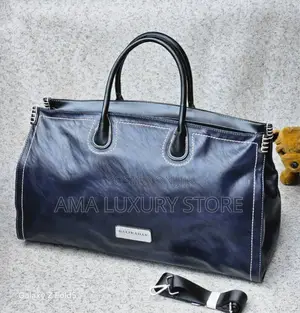 Genuine Leather Unisex Duffle/Travel Bags