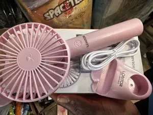 High Quality Lontor 4" Rechargeable Hand Fan Best Seller in Lagos Ojo