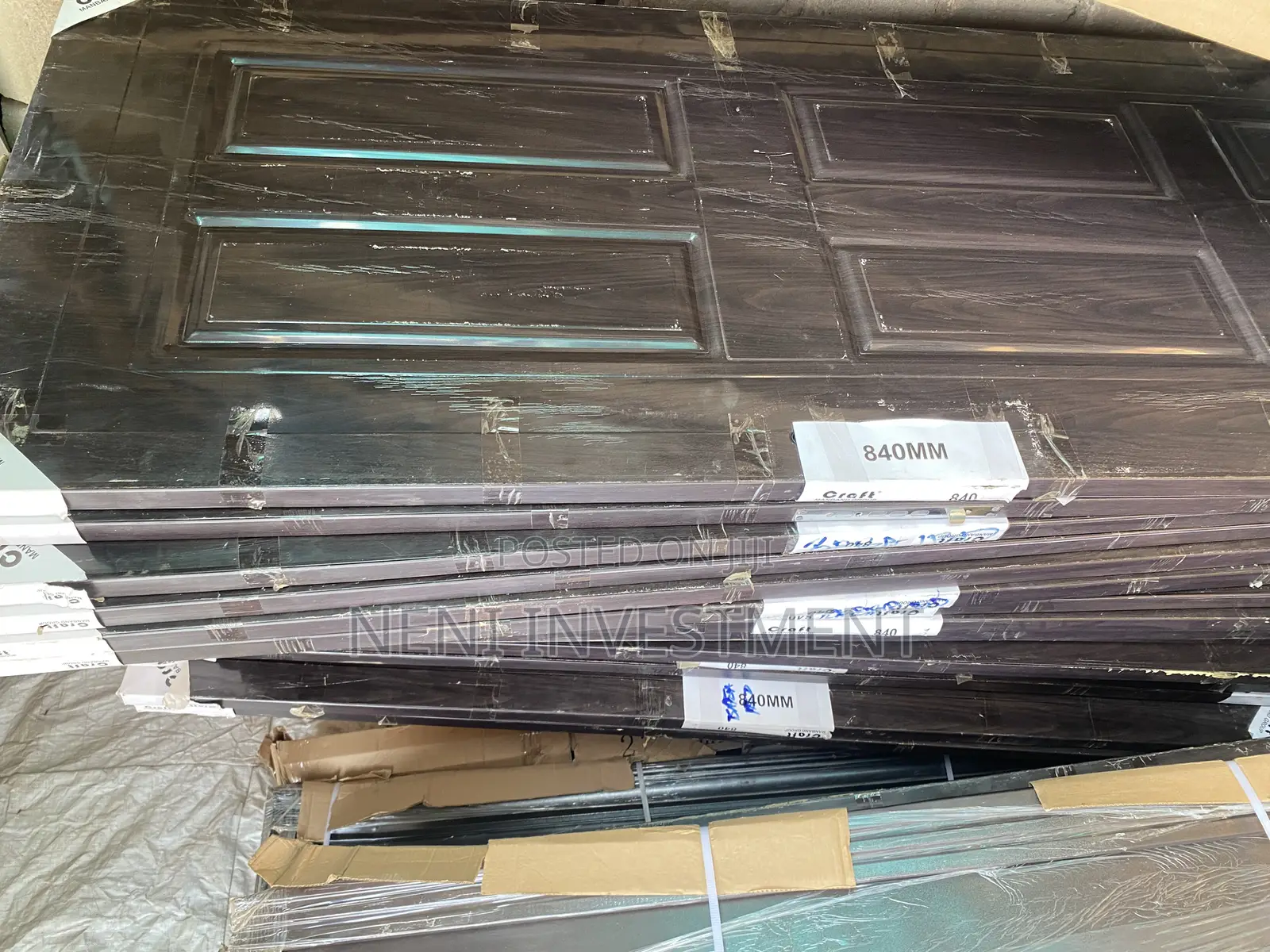 American Panel Flush Room Door