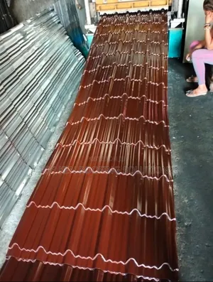 Oven Baked Aluminium Steptiles Roofing Sheet