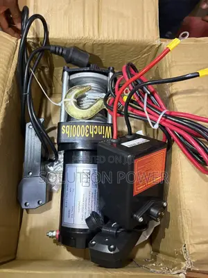 Dc Battery Winch 3000lb